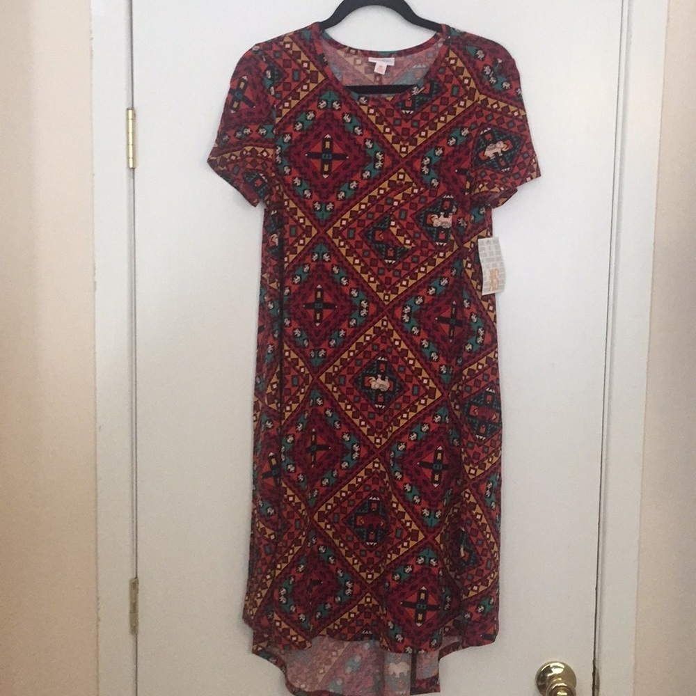 XS LuLaRoe Carly Dress BB11 884